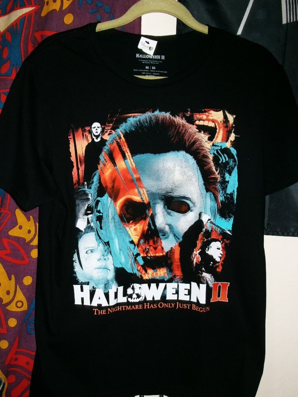mike meyers halloween 2 the nightmare has only just begun medium tee - horror